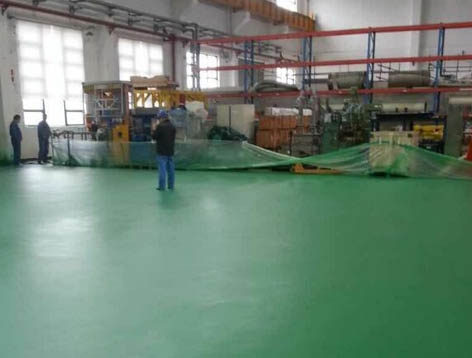 什么是工业地坪?用聚脲材料的地坪有何优越性(图1) 工业地坪聚脲防腐耐磨喷涂施工